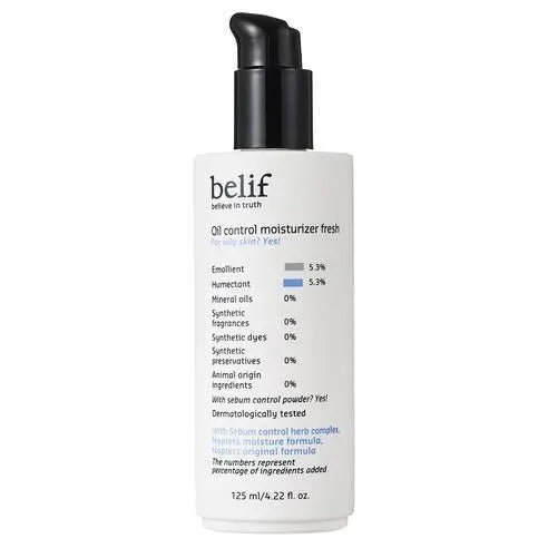 [Belif] Oil control moisturizer fresh 125 ml vtgigy-cx