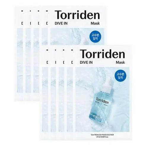 [Torriden] DIVE IN Low Molecular Hyaluronic Acid Mask Sheet 10ea vtgigy-cx