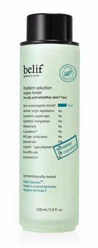 [Belif] Problem solution vegan toner 150ml vtgigy-cx