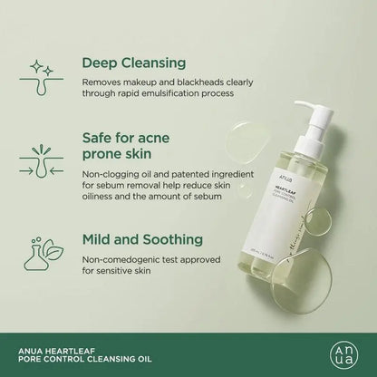 [Anua] HEARTLEAF PORE CONTROL CLEANSING OIL 200ml vtgigy-cx