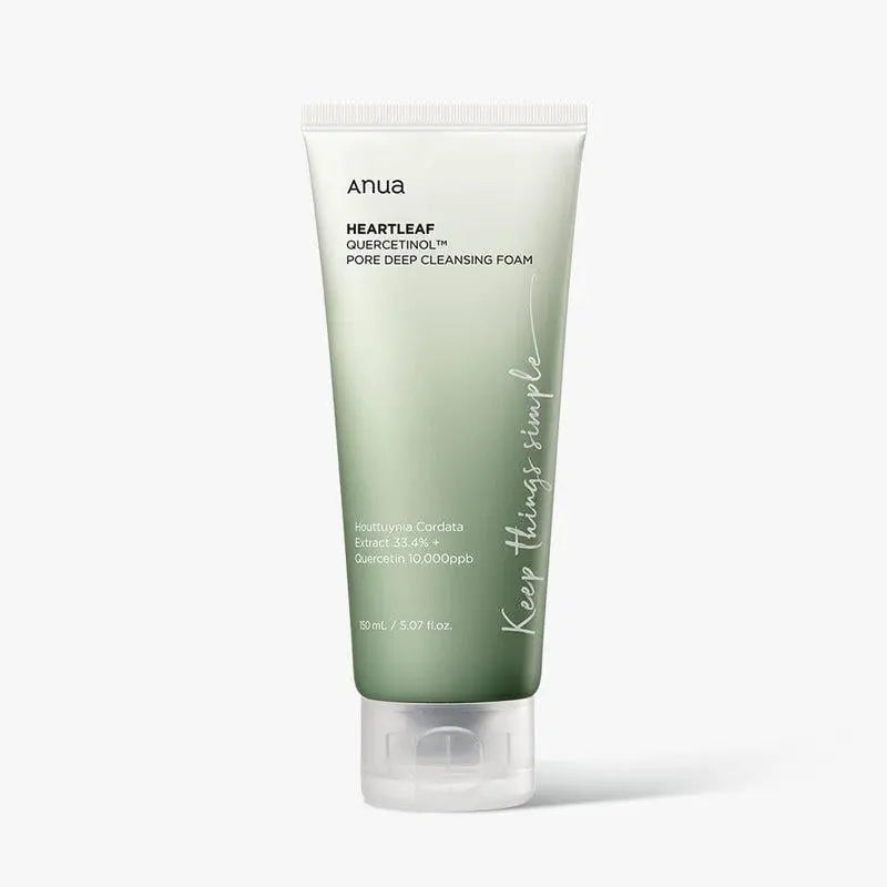 [Anua] HEARTLEAF QUERCETINOL PORE DEEP CLEANSING FOAM 150ML vtgigy-cx