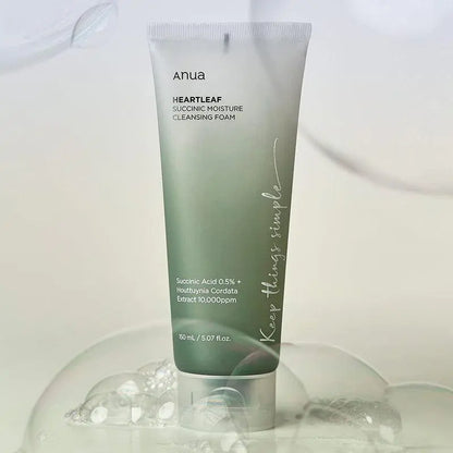 [Anua] HEARTLEAF SUCCINIC MOISTURE CLEANSING FOAM 150ml vtgigy-cx