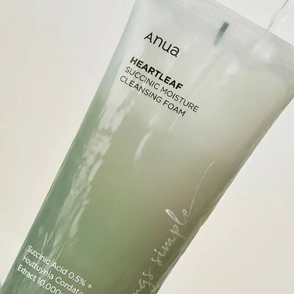 [Anua] HEARTLEAF SUCCINIC MOISTURE CLEANSING FOAM 150ml vtgigy-cx