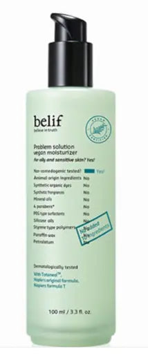 [Belif] Problem solution vegan moisturizer 100ml vtgigy-cx