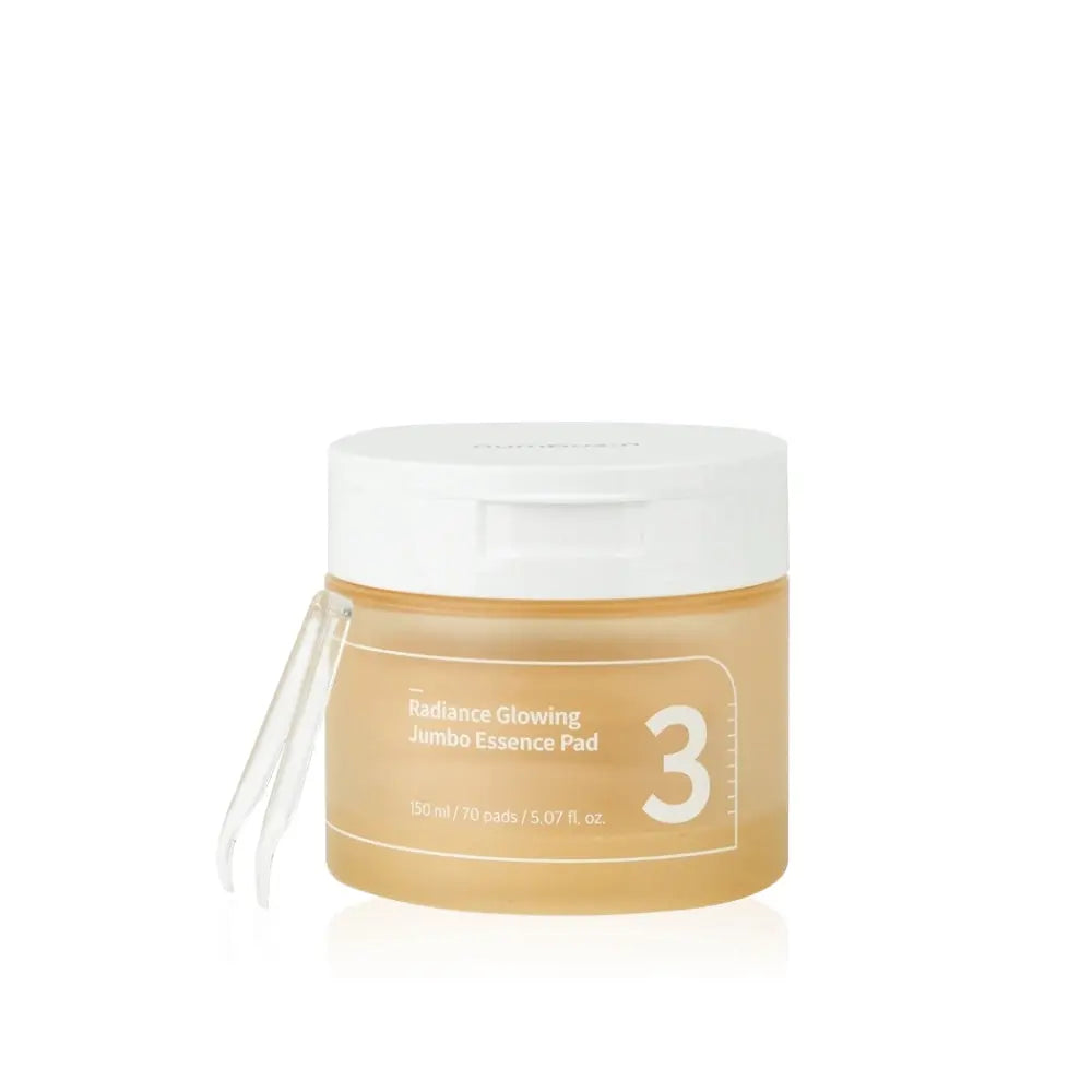 [Numbuzin] No.3 Radiance Glowing Jumbo Essence Pad 70Pads 150ml vtgigy-cx