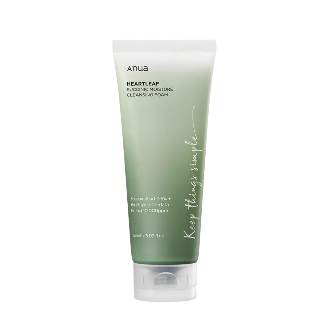 [Anua] HEARTLEAF SUCCINIC MOISTURE CLEANSING FOAM 150ml vtgigy-cx