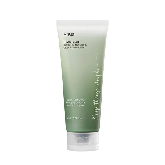 [Anua] HEARTLEAF SUCCINIC MOISTURE CLEANSING FOAM 150ml vtgigy-cx