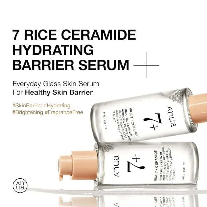 [Anua] 7 RICE CERAMIDE HYDRATING BARRIER SERUM 50ml Luxe K Beauty