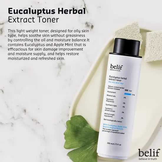 [Belif] Eucalyptus herbal extract toner 200 ml vtgigy-cx