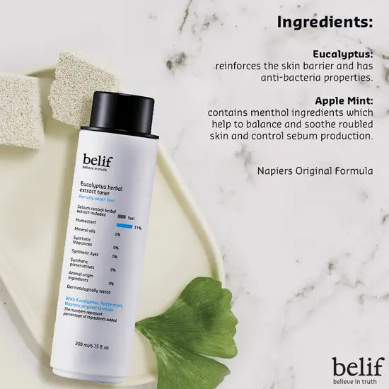 [Belif] Eucalyptus herbal extract toner 200 ml vtgigy-cx