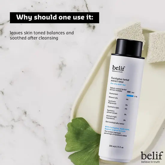 [Belif] Eucalyptus herbal extract toner 200 ml vtgigy-cx