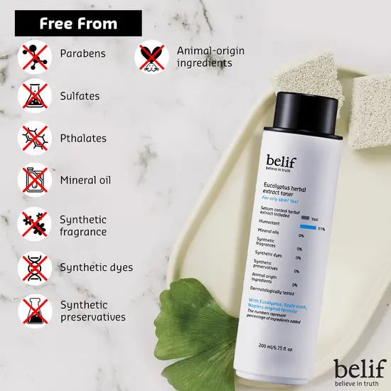 [Belif] Eucalyptus herbal extract toner 200 ml vtgigy-cx