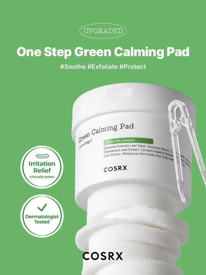 [Cosrx] One Step Green Hero Calming Pad 70pcs vtgigy-cx