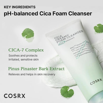 [Cosrx] Pure Fit Cica Creamy Foam Cleanser 150ml vtgigy-cx