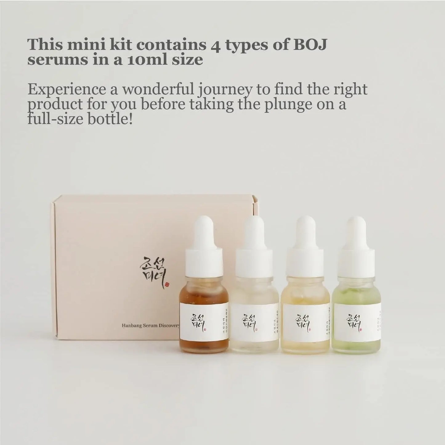 [BeautyOfJoseon] Hanbang Serum Discovery Kit (10ml*4ea) vtgigy-cx