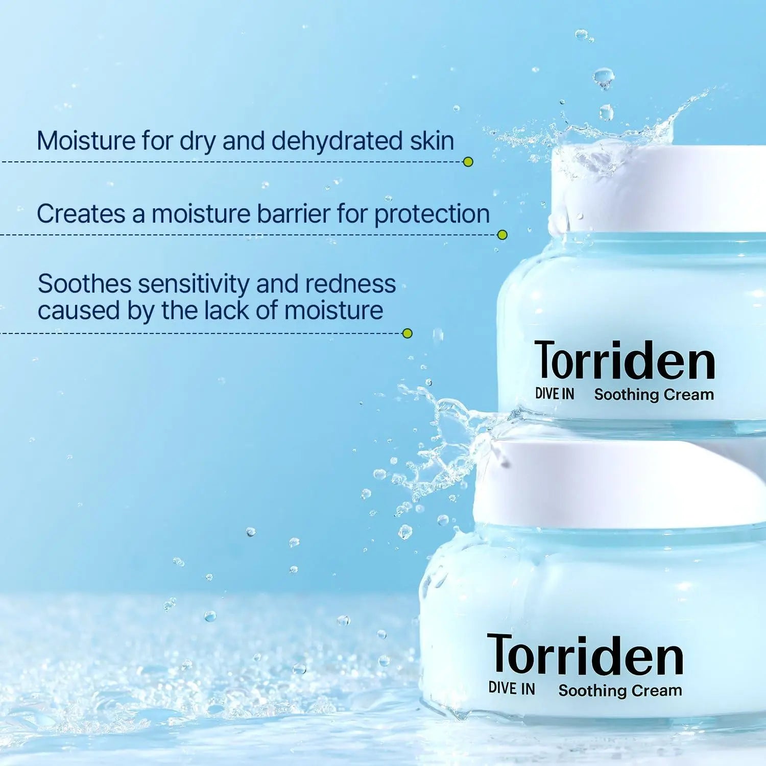 [Torriden] DIVE IN Low Molecular Hyaluronic Acid Soothing Cream 100ml vtgigy-cx