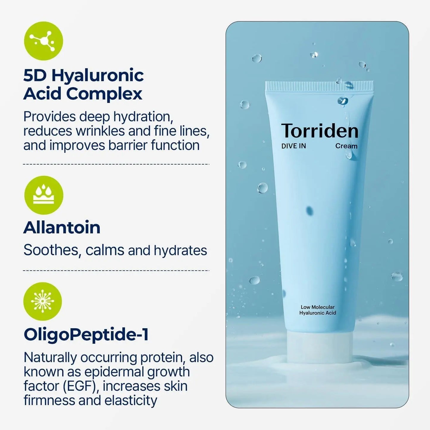 [Torriden] DIVE IN Low Molecular Hyaluronic Acid Cream 80ml vtgigy-cx