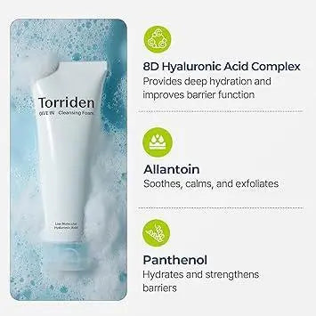 [Torriden] DIVE IN Low Molecular Hyaluronic Acid Cleansing Foam 150ml vtgigy-cx