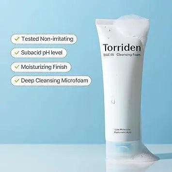 [Torriden] DIVE IN Low Molecular Hyaluronic Acid Cleansing Foam 150ml vtgigy-cx