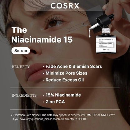 [Cosrx] The Niacinamide 15 Serum 20ml vtgigy-cx