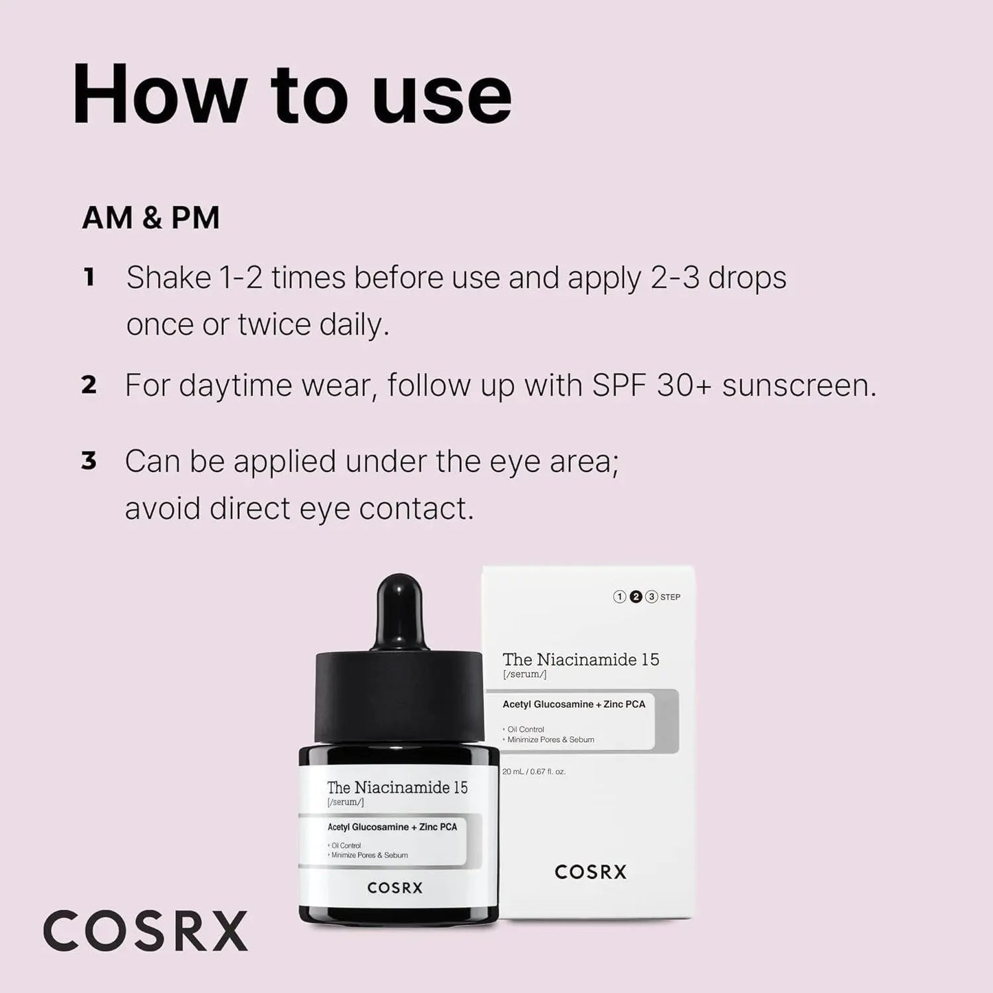 [Cosrx] The Niacinamide 15 Serum 20ml vtgigy-cx