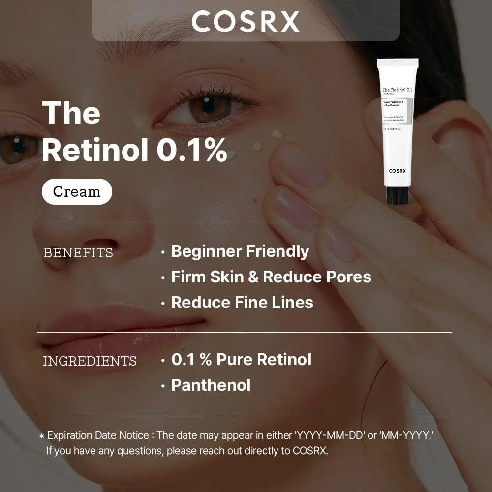 [Cosrx] The Retinol 0.1 Cream 20ml vtgigy-cx