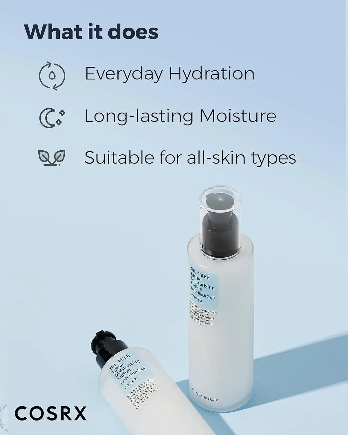 [Cosrx] Oil-Free Ultra-Moisturizing Lotion with Birch Sap 100ml vtgigy-cx